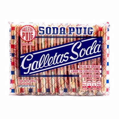 Galletas De Soda 240gr Puig