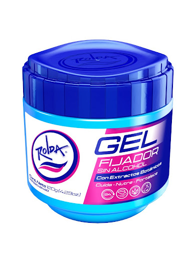 Gel Fijador Azul 120gr Rolda