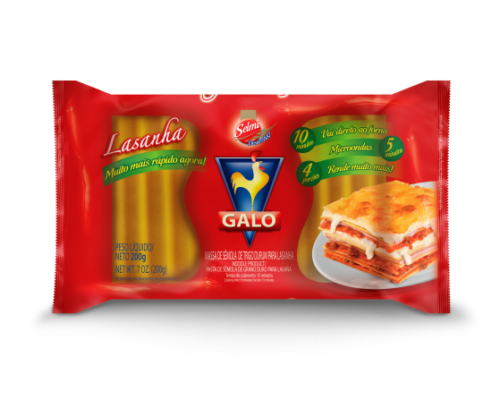 Pasta Lasaña Pre-Cocida 200gr Galo