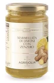 Mermelada Limon/Jengibre 360gr Agrisicilia