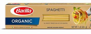 Pasta Organic Spaghetti 454 gr  Barilla