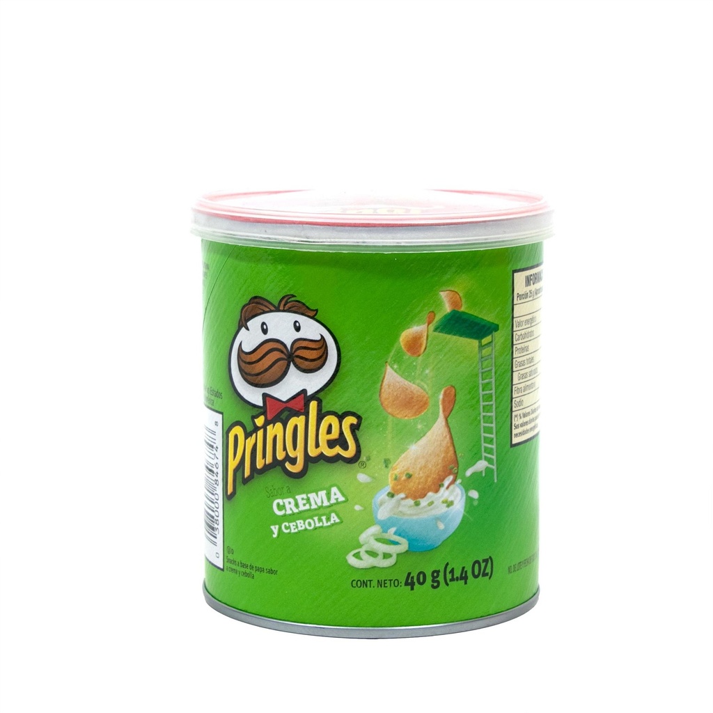 Papas Fritas  De Crema y Cebolla 40gr Pringles