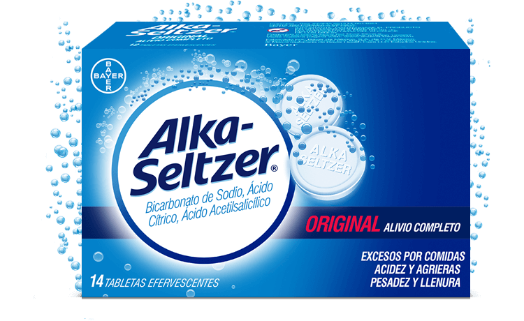 Antiacido Original  sobre  Alka-Seltzer