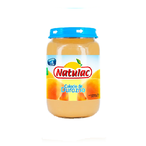 [60186] Compota De Durazno 186gr Natulac