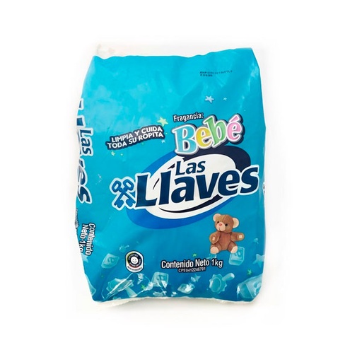 [70017] Detergente En Polvo Bebe 900gr Las Llaves