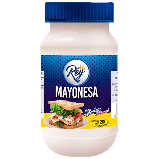 [60492] Mayonesa 200gr El Rey